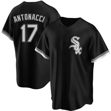 Black Sam Antonacci Youth Chicago White Sox Alternate Jersey - Replica