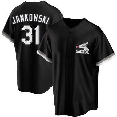 Black Travis Jankowski Youth Chicago White Sox Spring Training Jersey - Replica