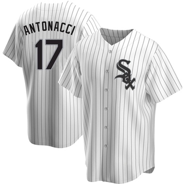 White Sam Antonacci Men's Chicago White Sox Home Jersey - Replica Big Tall