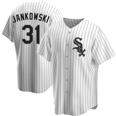 White Travis Jankowski Youth Chicago White Sox Home Jersey - Replica